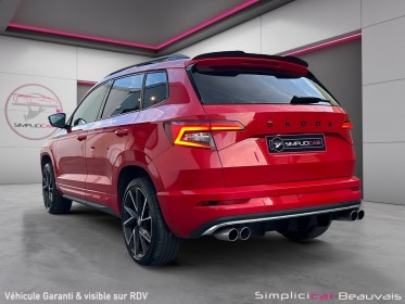 Skoda karoq 1.5 tsi 150 ch act dsg7 sportline - garantie 12 mois - entretien complet skoda occasion parc voitures beauvais...