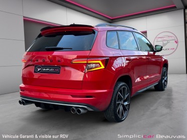 Skoda karoq 1.5 tsi 150 ch act dsg7 sportline - garantie 12 mois - entretien complet skoda occasion parc voitures beauvais...