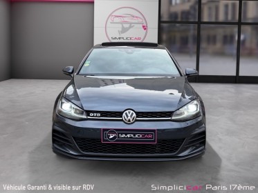 Volkswagen golf 2.0 tdi 184 fap dsg7 gtd/ ciel Étoile / toit ouvrant / camÉra de recul occasion paris 17ème (75)(porte...