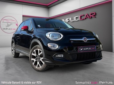 Fiat 500x 1.6l 110 ch rosso amore edizione toit ouvrant entretien complet fiat garantie 12 mois occasion simplicicar pertuis ...