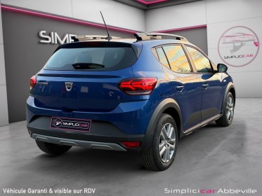 Dacia sandero eco-g 100 - 22 stepway confort garantie 12 mois premiere main occasion abbeville simplicicar simplicibike france