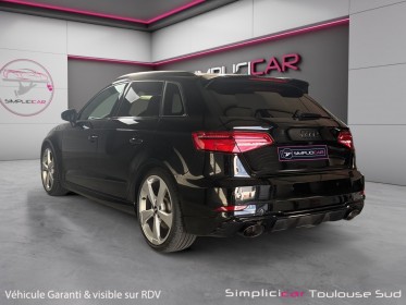 Audi rs3 sportback 2.5 tfsi 400 s tronic 7 quattro apple carplay toit ouvrant garanti 12 mois occasion simplicicar toulouse...