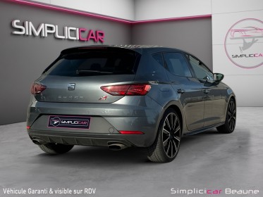 Seat leon 2.0 tsi 300 dsg6 cupra occasion simplicicar beaune simplicicar simplicibike france
