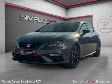 Seat leon 2.0 tsi 300 dsg6 cupra occasion simplicicar beaune simplicicar simplicibike france