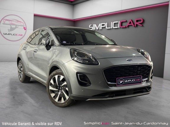 Ford puma 1.0 flexifuel 125 ch mhev ss bvm6 titanium garantie 12 mois occasion simplicicar saint-jean simplicicar...