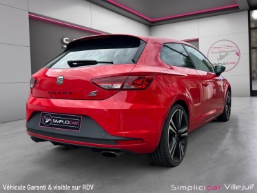 Seat leon sc 2015 2.0 tsi 280 cupra dsg6, bluetooth, radar av/ar, pack black cupra, garantie 12 mois. occasion simplicicar...
