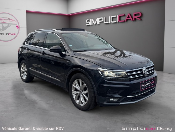 Volkswagen tiguan 2.0 tdi 150 dsg7 carat / toit ouvrant / garantie 12 mois occasion osny simplicicar simplicibike france