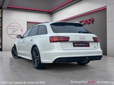 Audi a6 avant v6 3.0 bitdi 320 tiptronic 8 quattro s line/full suivi audi/garantie 12 mois occasion simplicicar annecy...