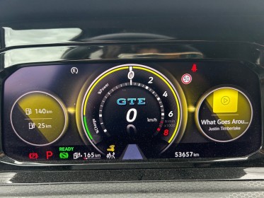 Volkswagen golf 1.4 hybrid rechargeable opf 245 dsg6 gte iq led garantie 1 an constructeur occasion simplicicar rouen...