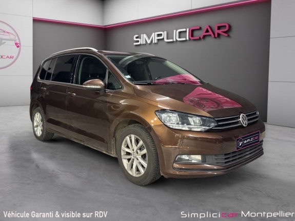 Volkswagen touran 1.6 tdi 110ch bmt confortline 7pl occasion montpellier (34) simplicicar simplicibike france