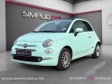 Fiat 500 serie 6 1.2 69 ch eco pack lounge toit pano bluetooth radar ar garantie 12 mois occasion simplicicar orleans...