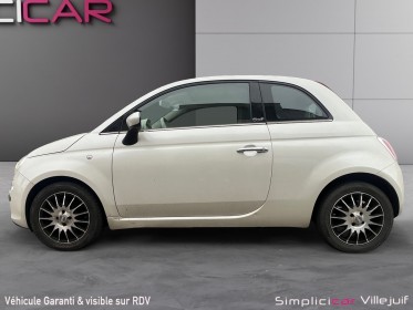 Fiat 500c 0.9 8v 85 ch twinair ss lounge, décapotable, sellerie cuire, garantie 12 mois. occasion simplicicar villejuif ...