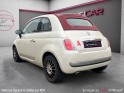 Fiat 500c 0.9 8v 85 ch twinair ss lounge, décapotable, sellerie cuire, garantie 12 mois. occasion simplicicar villejuif ...