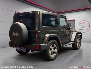 Jeep wrangler 3.6l v6 284ch sahara bva occasion simplicicar pau simplicicar simplicibike france