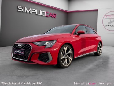 Audi a3 iv sportback 35 tfsi mhev 150ch s-line occasion simplicicar limoges  simplicicar simplicibike france