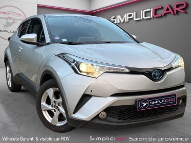 Toyota c-hr hybride 122h/caméra/radar av/garantie occasion simplicicar salon de provence simplicicar simplicibike france