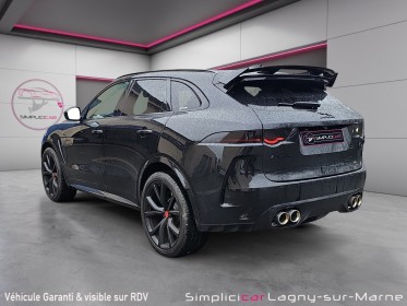 Jaguar f-pace 5.0 v8 550   supercharged awd bva8 svr - entretien jaguar - toit ouvrant - sieges chauffants - parfait etat...