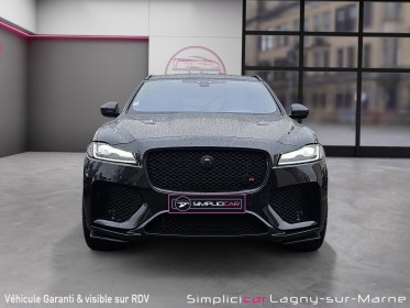 Jaguar f-pace 5.0 v8 550   supercharged awd bva8 svr - entretien jaguar - toit ouvrant - sieges chauffants - parfait etat...