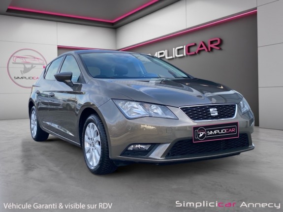 Seat leon 1.2 tsi 110 style - première main - entretien seat - garantie 12 mois occasion simplicicar annecy simplicicar...