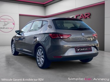 Seat leon 1.2 tsi 110 style - première main - entretien seat - garantie 12 mois occasion simplicicar annecy simplicicar...