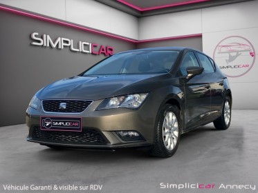 Seat leon 1.2 tsi 110 style - première main - entretien seat - garantie 12 mois occasion simplicicar annecy simplicicar...