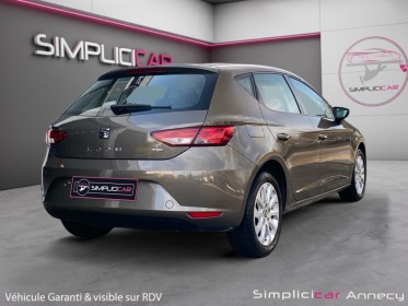 Seat leon 1.2 tsi 110 style - première main - entretien seat - garantie 12 mois occasion simplicicar annecy simplicicar...