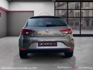 Seat leon 1.2 tsi 110 style - première main - entretien seat - garantie 12 mois occasion simplicicar annecy simplicicar...
