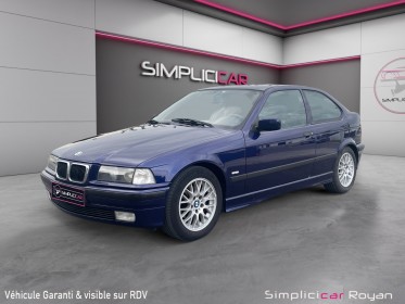 Bmw serie 3 compact e36 323i ti 170 ch bvm 5 rapports / pont court autobloquant / ct ok / garantie 12 mois occasion...