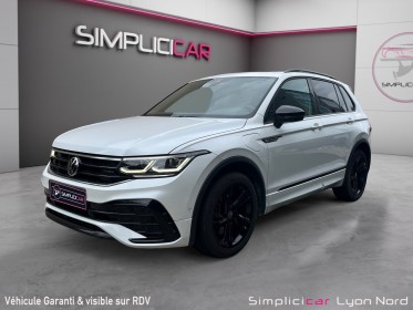 Volkswagen tiguan 1.4 ehybrid 245ch dsg6 r-line exclusive full option garantie 12 mois occasion simplicicar lyon nord...
