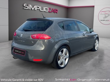 Seat leon fr 2.0 tsi 210 ch toit ouvrant/ sieges chauffants dsg boite automatique occasion simplicicar orgeval  simplicicar...