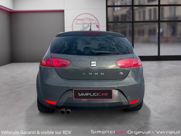 Seat leon fr 2.0 tsi 210 ch toit ouvrant/ sieges chauffants dsg boite automatique occasion simplicicar orgeval  simplicicar...
