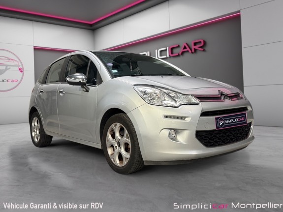 Citroen c3 82ch feel edition e-vti garantie 12 mois occasion montpellier (34) simplicicar simplicibike france