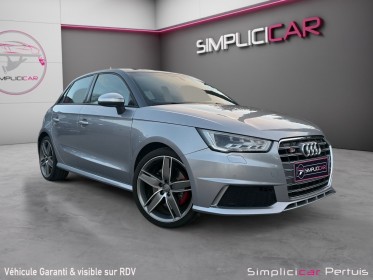 Audi s1 sportback 2.0 tfsi 231 quattro sièges chauffants intérieur cuir drive select jantes 18 garantie 12 mois occasion...