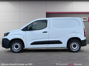 Peugeot partner fourgon standard 1000 kg bluehdi 130 ss bvm6 asphalt - 12 mois de garantie - occasion simplicicar brest...