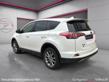 Toyota rav4 hybride rc18 pro 2018 pro 2wd, régulateur vitesse/distance, ecran tactile, garantie 12 mois. occasion...