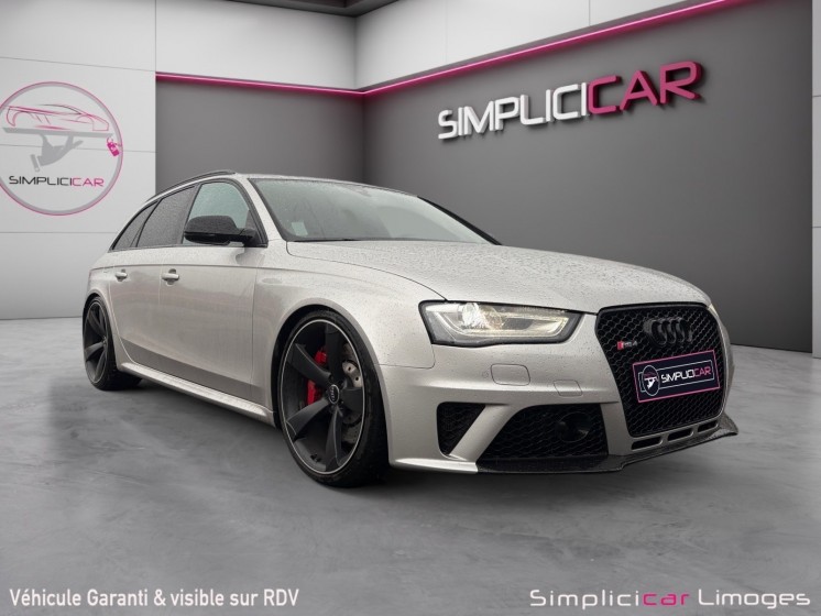 Audi rs4 avant v8 4.2 fsi 450 quattro s tronic 7 occasion simplicicar limoges  simplicicar simplicibike france
