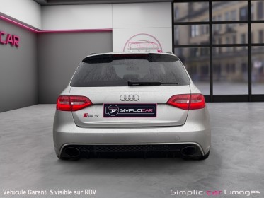 Audi rs4 avant v8 4.2 fsi 450 quattro s tronic 7 occasion simplicicar limoges  simplicicar simplicibike france