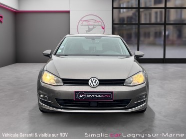 Volkswagen golf 1.4 tsi 122 bluemotion technology confortline - radars av/ar - sièges velours occasion simplicicar lagny ...
