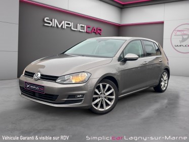 Volkswagen golf 1.4 tsi 122 bluemotion technology confortline - radars av/ar - sièges velours occasion simplicicar lagny ...