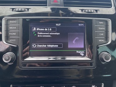 Volkswagen golf 1.4 tsi 122 bluemotion technology confortline - radars av/ar - sièges velours occasion simplicicar lagny ...