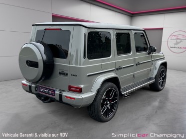 Mercedes classe g g 63 amg - toit ouvrant - carplay - g manufactur - burmester - pack carbon intérieur - pack black ii...