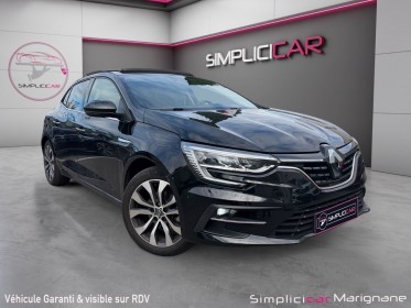 Renault megane iv berline blue dci 115 edc techno toit ouvrant carplay camera garantie 12 mois occasion simplicicar marignane...