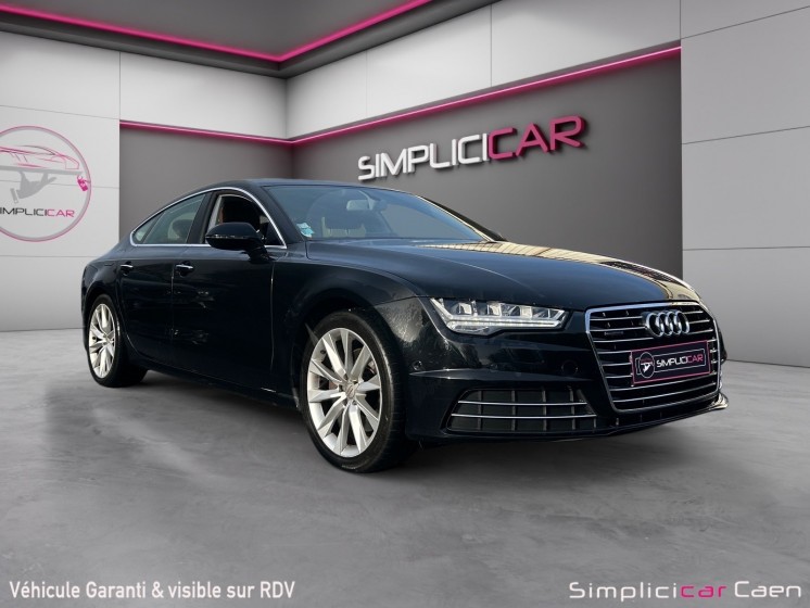 Audi a7 sportback v6 3.0 tdi 272 s tronic 7 quattro ambition luxe - sièges chauffants - garantie 12 mois occasion...