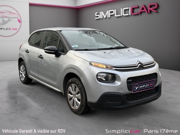 Citroen c3 c3 puretech 68 live/entretien À jour occasion paris 17ème (75)(porte maillot) simplicicar simplicibike france