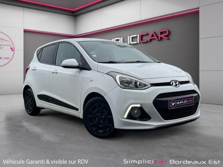 Hyundai i10 1.0 66 uefa euro 2016 radar de recul garantie 12 mois occasion simplicicar bordeaux  simplicicar simplicibike...