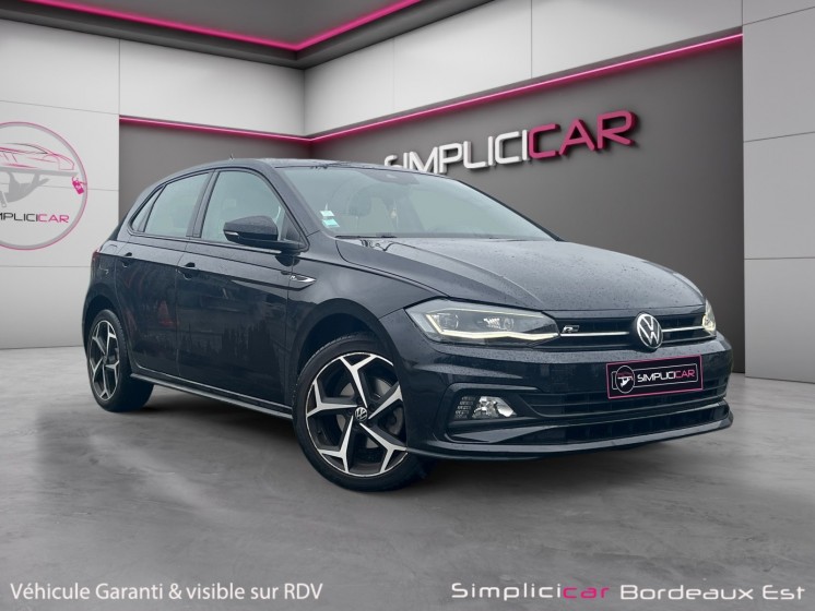 Volkswagen polo 1.0 tsi 115 ss dsg7 r-line exclusive carplay camera sellerie mixte tissu alcantara garantie 12 mois occasion...
