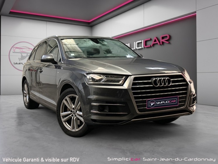 Audi q7 q7 45 tdi 231 tiptronic 8 quattro 7 places s line carplay garantie 12 mois occasion simplicicar saint-jean...