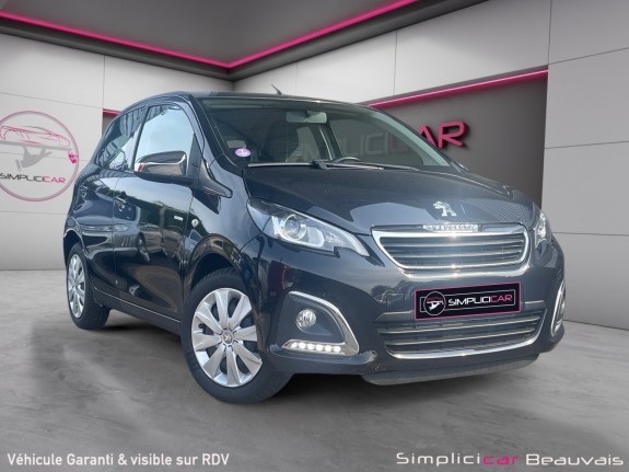 Peugeot 108 82ch bvm5 style distribution neuve peugeot garantie 12mois occasion parc voitures beauvais simplicicar...