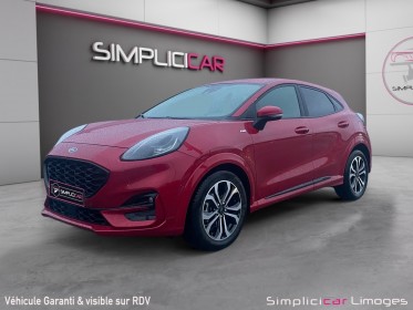 Ford puma 1.0 flexifuel 125 ch mhev ss bvm6 st-line design 3 occasion simplicicar limoges  simplicicar simplicibike france