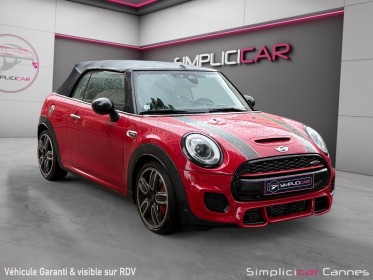 Mini cabriolet f57 lci 231 ch john cooper works bva8 finition jcw pro occasion cannes (06) simplicicar simplicibike france